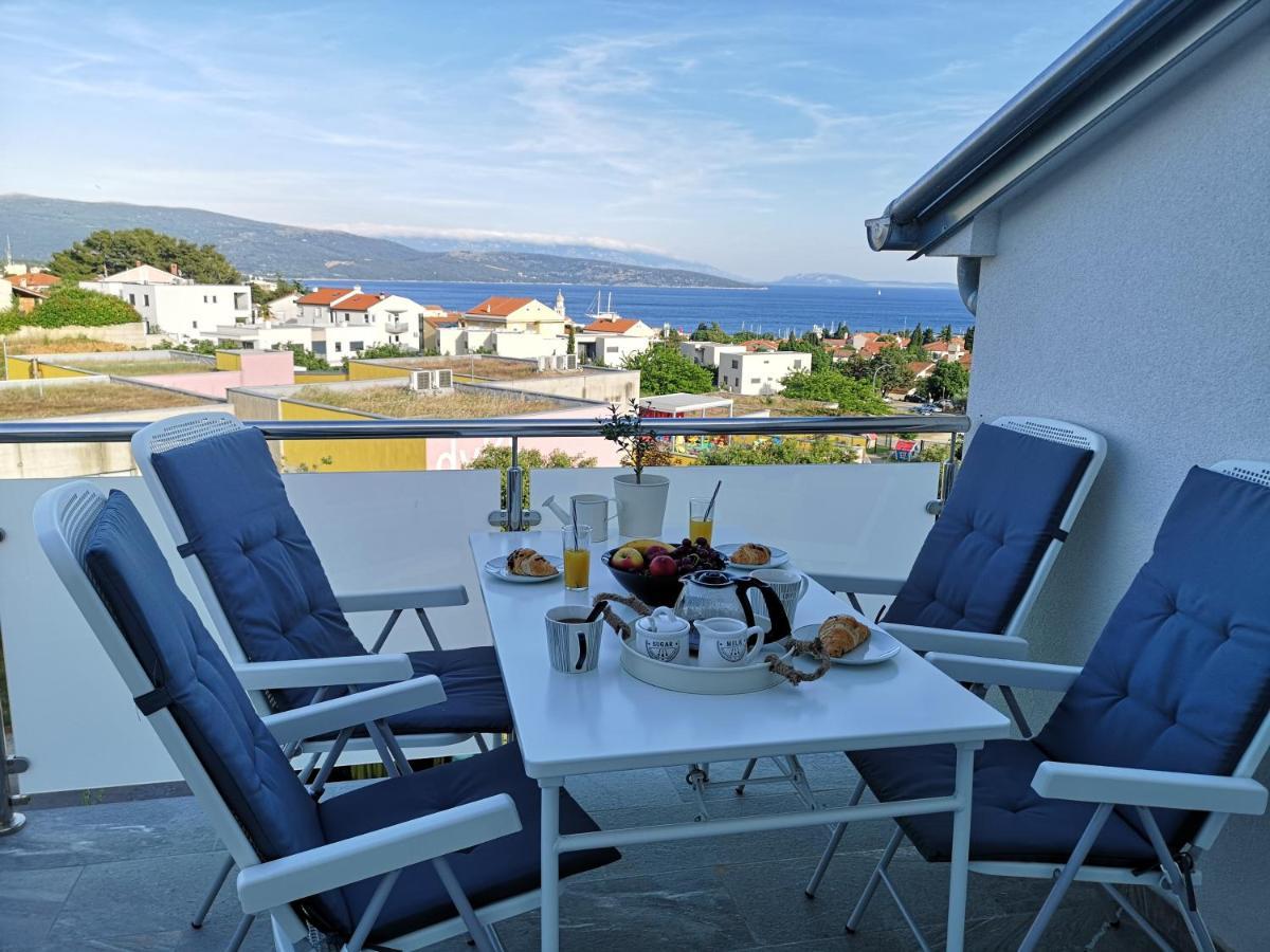 Apartman The View Krk 克尔克 外观 照片
